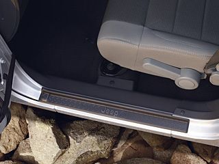 Genuine Mopar Door Sill Guards Black 2 Door