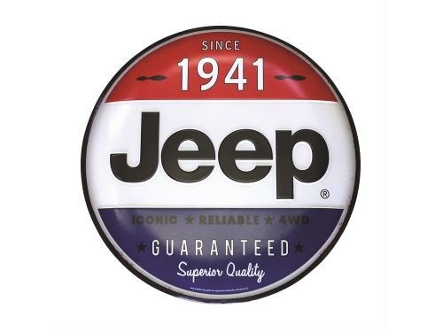 Mopar Jeep Button Sign