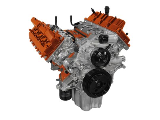 Genuine Mopar Performance Direct Connection 6.2L Supercharged Crate HEMI Long Block Engine Hellcrate