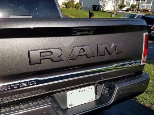 Genuine Mopar RAM Tailgate Lettering Granite Crystal