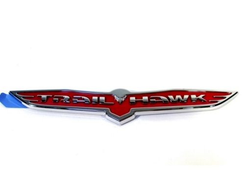 Genuine Mopar Emblem Red Trailhawk