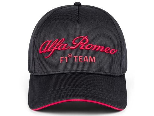 Genuine Alfa Romeo Limited Edition 2023 F1 Team Hat Black & Red