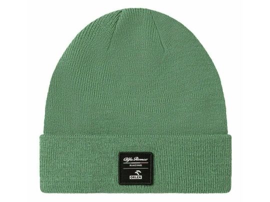 Genuine Alfa Romeo Racing Logo Knit Hat Green