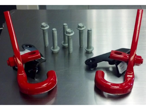 Genuine Mopar Tow Hooks Rear Red Rubicon 10th Anniversary