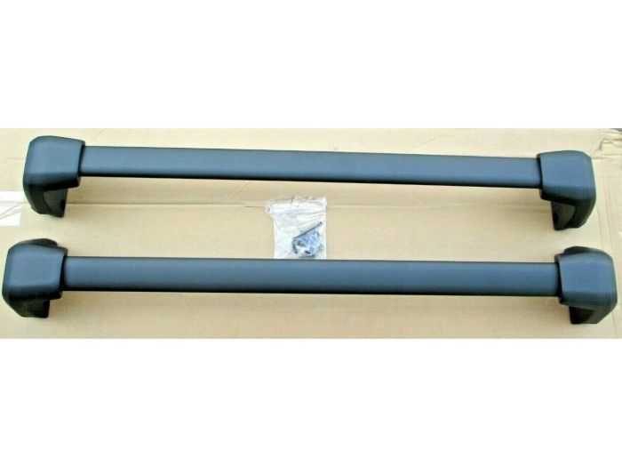 Genuine Mopar Roof Rack Cross Bars Black For Production Side Rails 82216036AC Mopar Online Performance